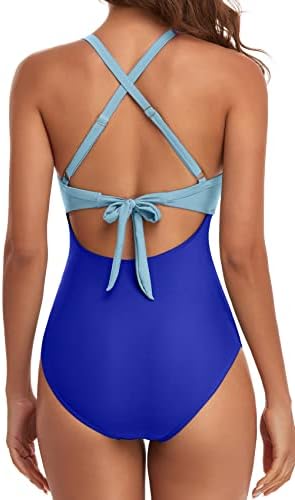 Cutout High Waisted One Piece Swimsuits