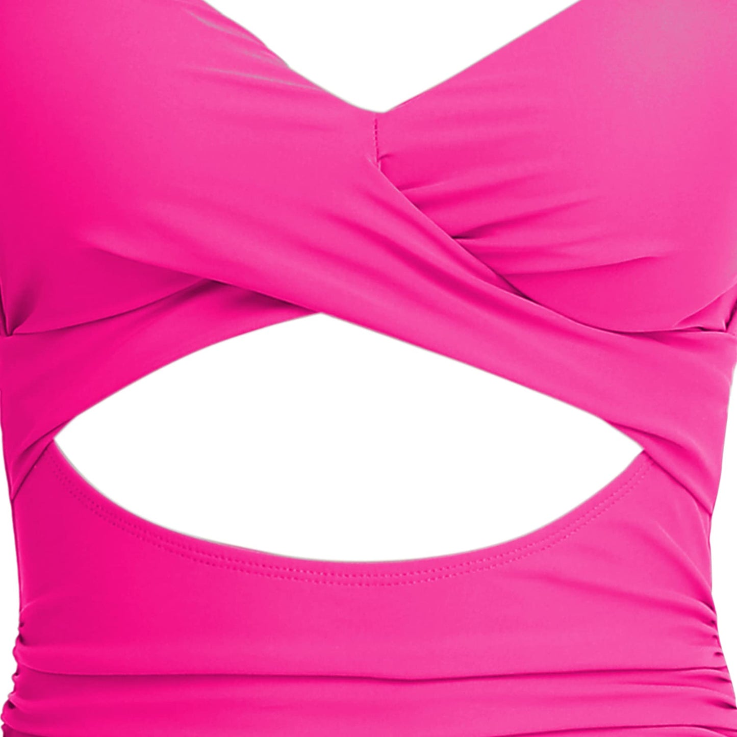 Cutout High Waisted One Piece Swimsuits