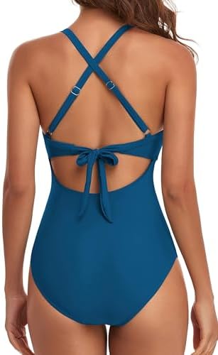 Cutout High Waisted One Piece Swimsuits