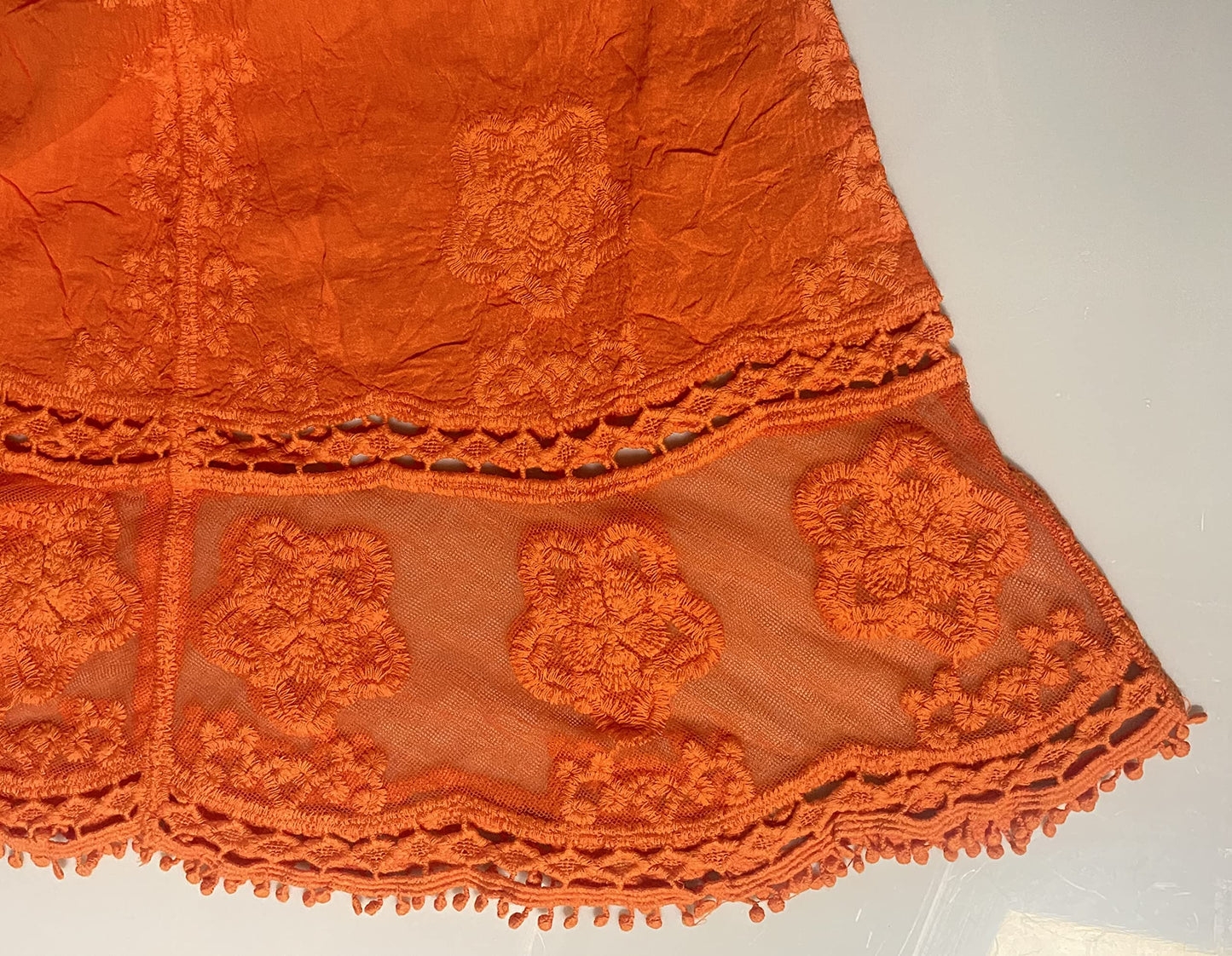 Eomenie Women's Contrast Lace Bathing Suit Cover Up V-Neck Swimsuit Coverups Loose Swimwear Beach Dress Beachwear