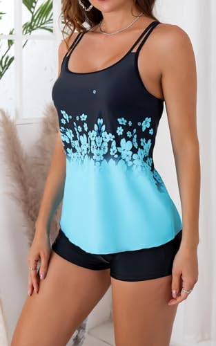 Tummy Control Long Torso Tankini Swimsuits