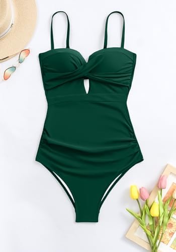Push Up Wrap One Piece Bandeau Swimsuits